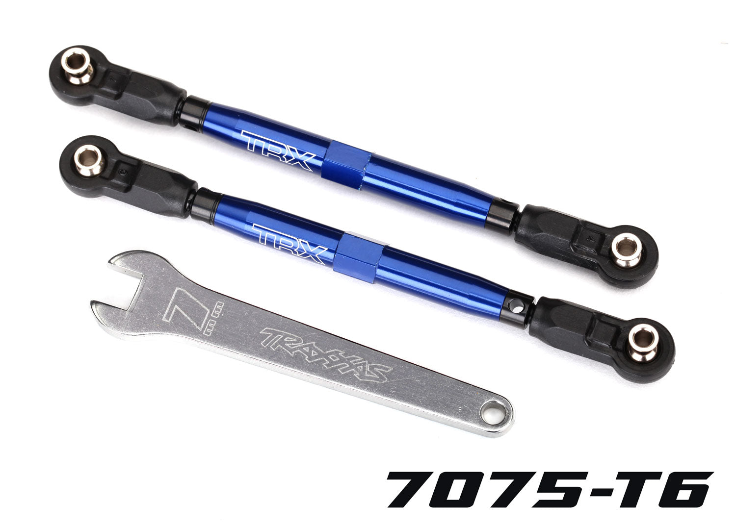 TUBES 102 mm Blue Aluminum Toe Links (2), Part #8547X