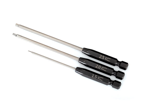 3-Piece Straight Hex Bit Set, Part #8715