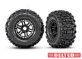 Maxx 2.8" Black Wheels & Belted Sledgehammer Tires (2), Part #8979