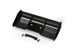Low-Profile Black Race Wing