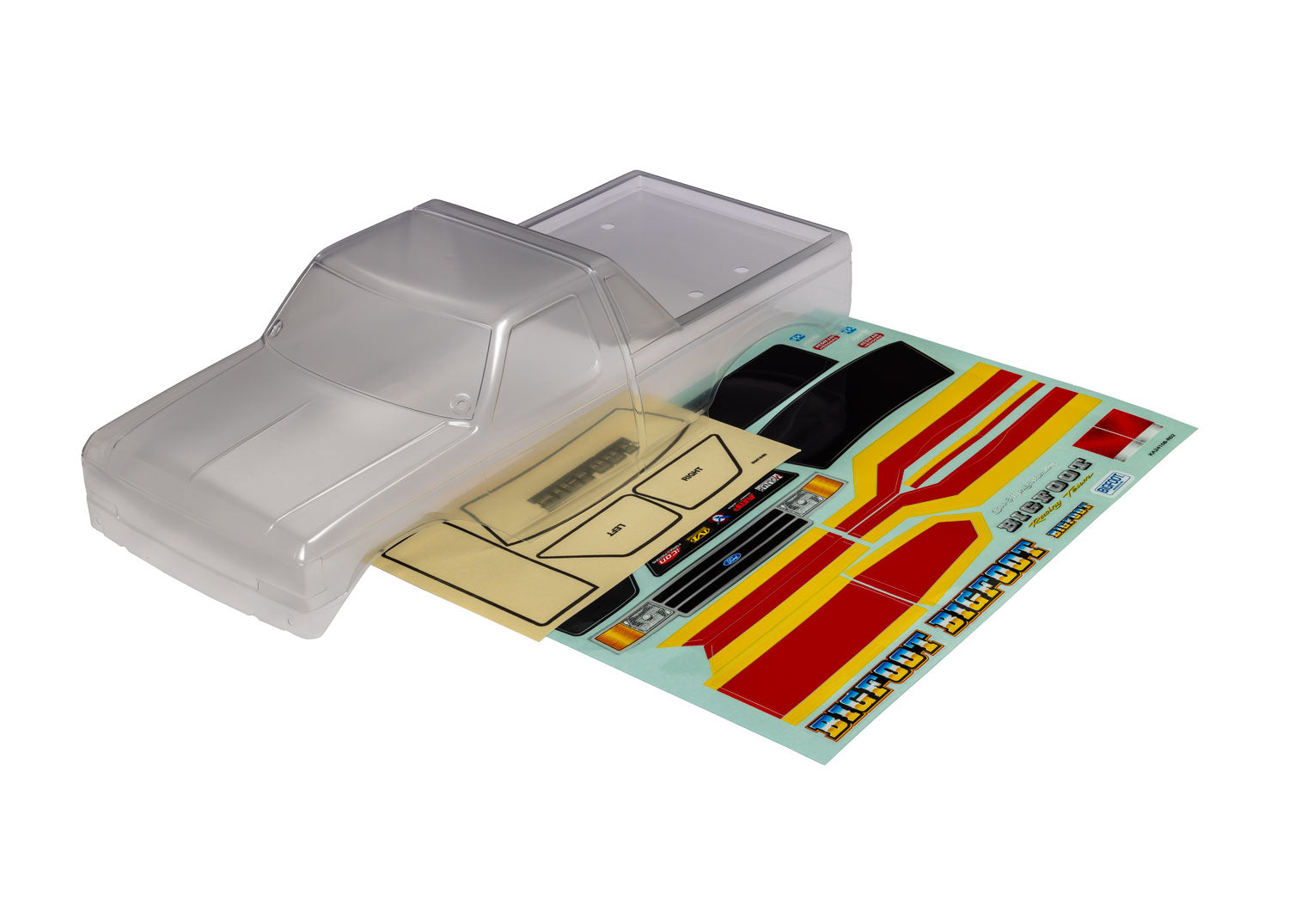 BIGFOOT No. 8 4X4 Clear Body, Part #9020