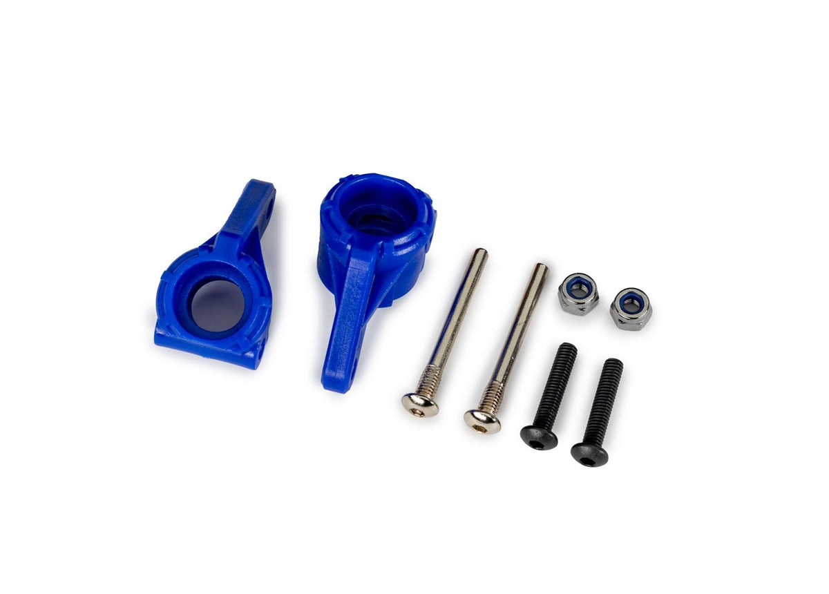 Blue Extreme Heavy-Duty Steering Blocks (L&R), Part #9137-BLUE