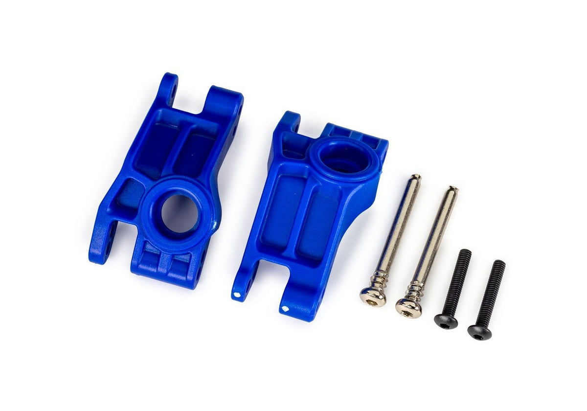 Blue Extreme Heavy-Duty Stub Axle Carriers (L&R), Part #9150-BLUE