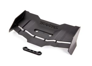 Black Rear Wing with Hardware