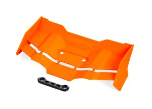 Orange Rear Wing with Hardware