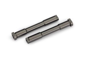 Gray Aluminum Steering Bellcrank Posts (2)