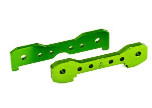 Green 6061-T6 Aluminum Front Tie Bars (2)