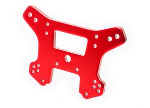 Red 6061-T6 Aluminum Front Shock Tower