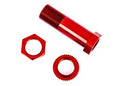 Red Aluminum Servo Saver Post with Locknut