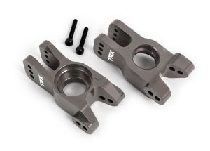 Gray Aluminum Stub Axle Carriers (L&R)