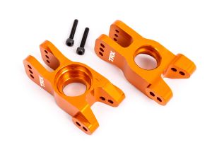 Orange Aluminum Stub Axle Carriers (L&R)