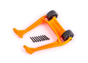 Assembled Orange Wheelie Bar w/ Hardware