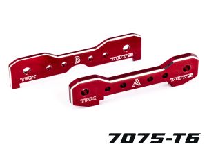 Red 7075-T6 Aluminum Sledge Front Tie Bars