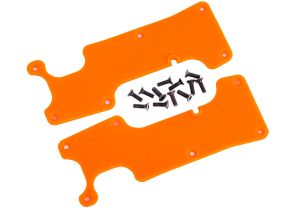 Orange Rear Suspension Arm Covers (2)