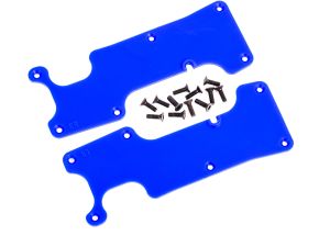 Blue Rear Suspension Arm Covers (2)