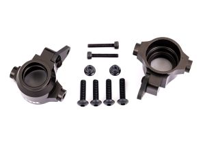 Gray Aluminum Steering Blocks (L&R)