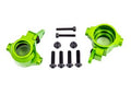 Green Aluminum Steering Blocks (L&R)