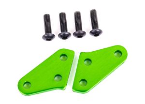 Green Aluminum Steering Blocks Arms (L&R)