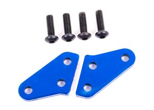 Blue Aluminum Steering Blocks Arms (L&R)