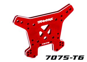 Red 7075-T6 Aluminum Sledge Rear Shock Tower
