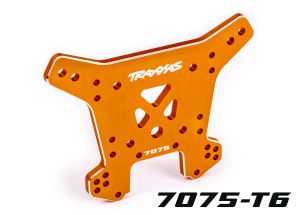 Orange 7075-T6 Aluminum Sledge Rear Shock Tower