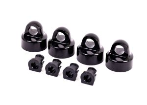Black Aluminum GT-Maxx Shock Caps & Spacers (4)