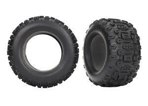 3.8" Sledgehammer Tires with Foam Inserts (2)