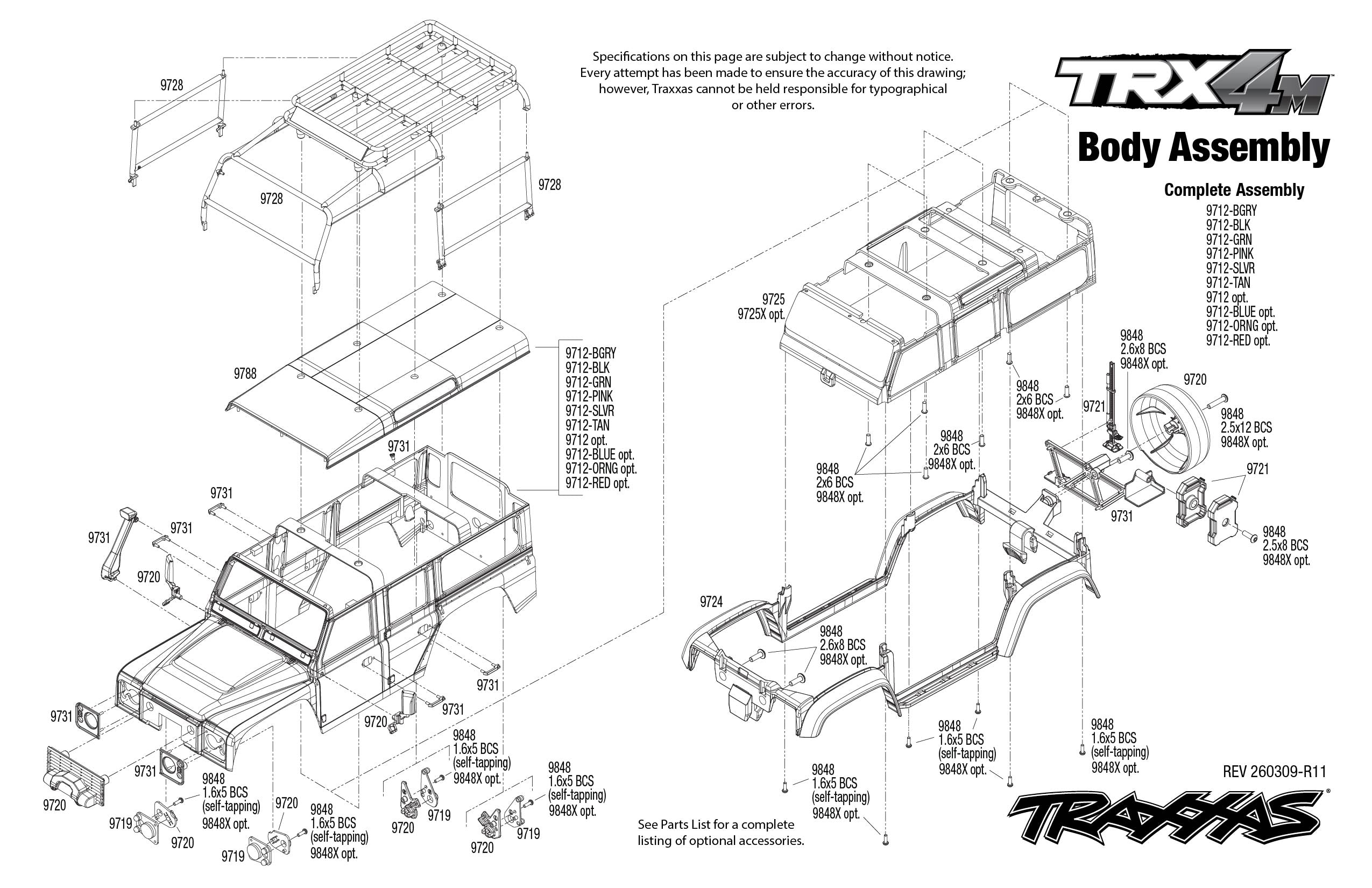 TRX-4M Land Rover Defender, 97054-6