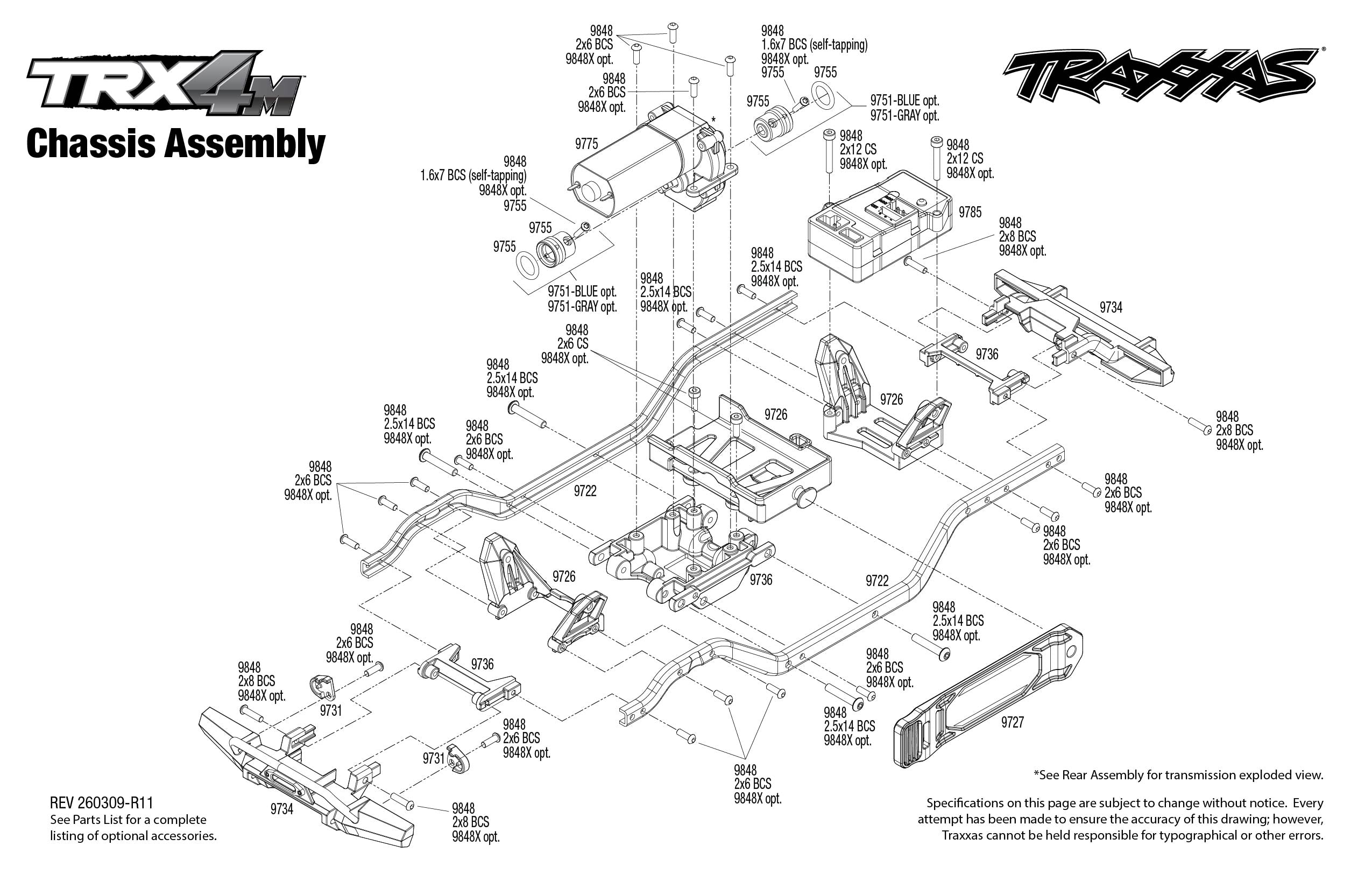 TRX-4M Land Rover Defender, 97054-6