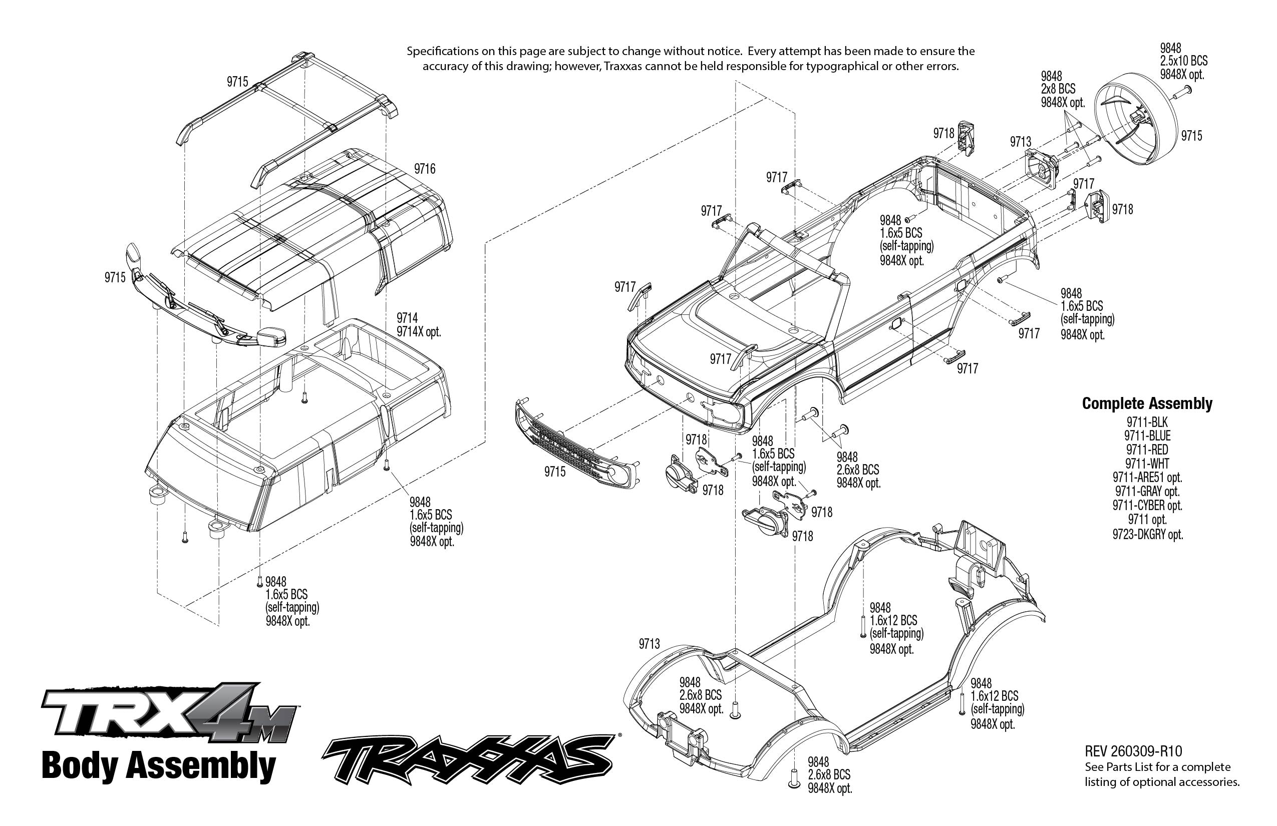 TRX-4M Ford Bronco, 97074-1