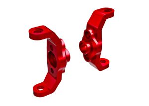 Red Aluminum Caster Blocks (L&R)