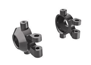 Gray Aluminum Caster Blocks (L&R)