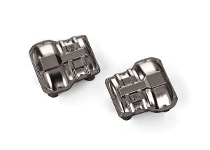 Black Chrome Axle Covers (F&R)