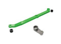 Green Aluminum Steering Link & Metal Servo Horn