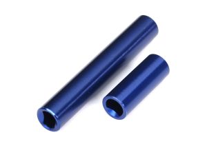 TRX-4M Blue Aluminum Center Driveshafts (F&R)