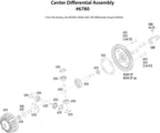 Pro-Built Aluminum Center Differential, Part #6780