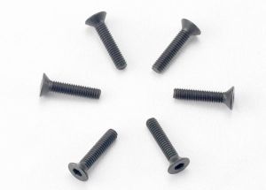 Countersunk Machine Screws 2.5x12 mm (6)