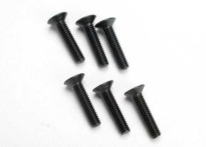 Countersunk Machine Screws 4x18 mm (6)