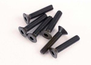 Countersunk Machine Screws 3x15 mm (6)