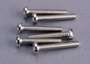 Round-Head Machine Screws 3x18 mm (6)