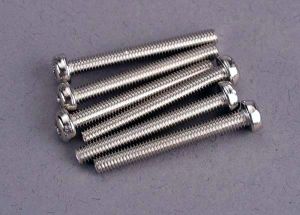 Round-Head Machine Screws 3x25 mm (6)