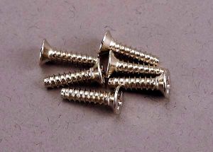 Countersunk Self-Tapping Screws 3x12 mm (6)