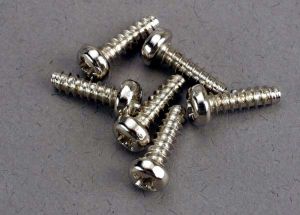 Round-Head Self-Tapping Screws 3x10 mm (6)