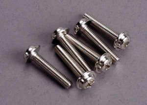 Washer-Head Machine Screws 3x15 mm (6)