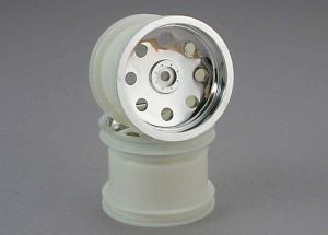 2.2" Chrome Rear Wheels (2)