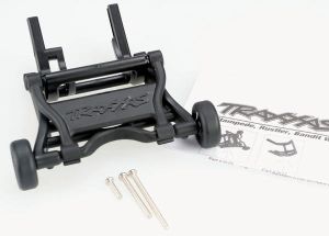 Black Assembled Wheelie Bar & Screws