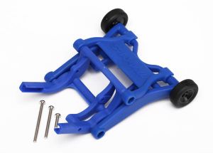 Blue Assembled Wheelie Bar & Screws