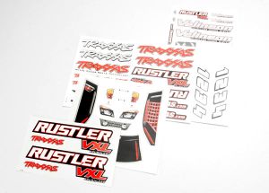 Rustler VXL Decal Sheets