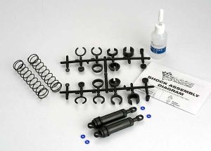 XX-Long Black Front Ultra Shocks with Springs (2)