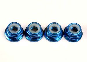 Aluminum 5 mm Nylon Lock Nuts (4)